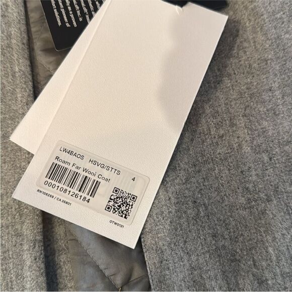 NWT Lululemon Roma Far Wool Coat - Picture 8 of 8